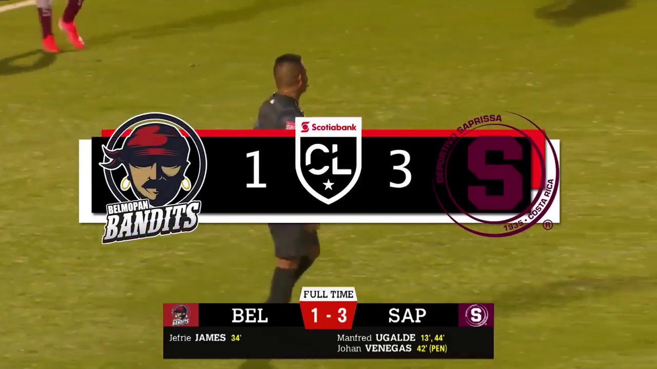 Belmop&aacute;n 1 vrs Saprissa 3 SCL2019 www.PasionMorada.com