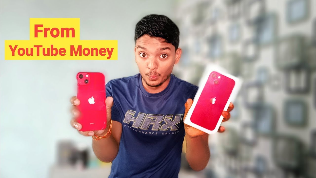 My First iPhone From YouTube Money 😍 Unboxing
