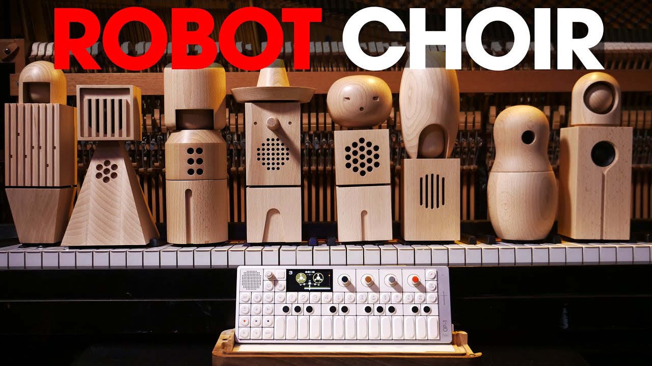 This Bauhaus Inspired Choir Sings Robot Dreams