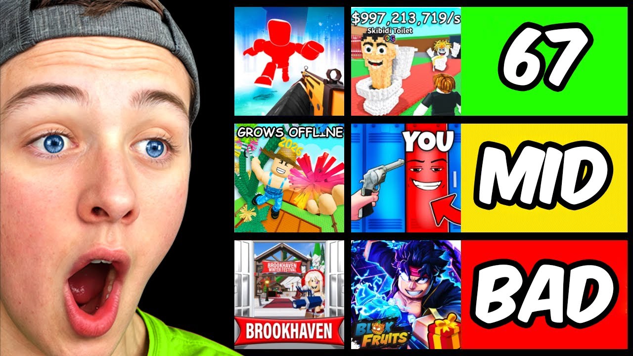 Playing the Best ROBLOX GAMES of 2025!