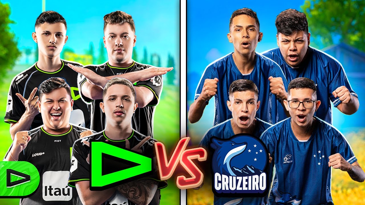 PEGOU FOGO!! 4V4 LOUD VS CRUZEIRO!!