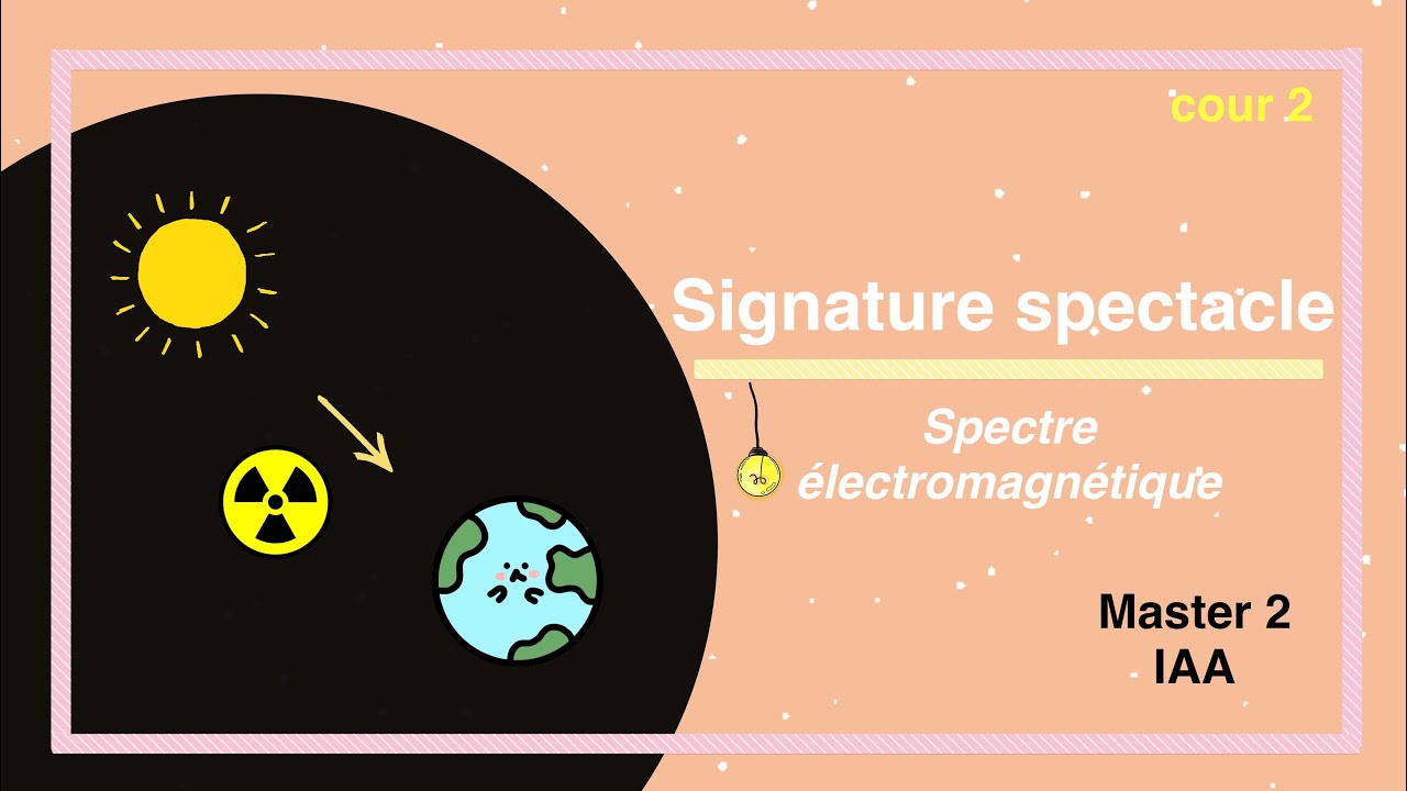 Signature spectrale - imagerie satellitaire #télédétection #remotesensing #master #ia