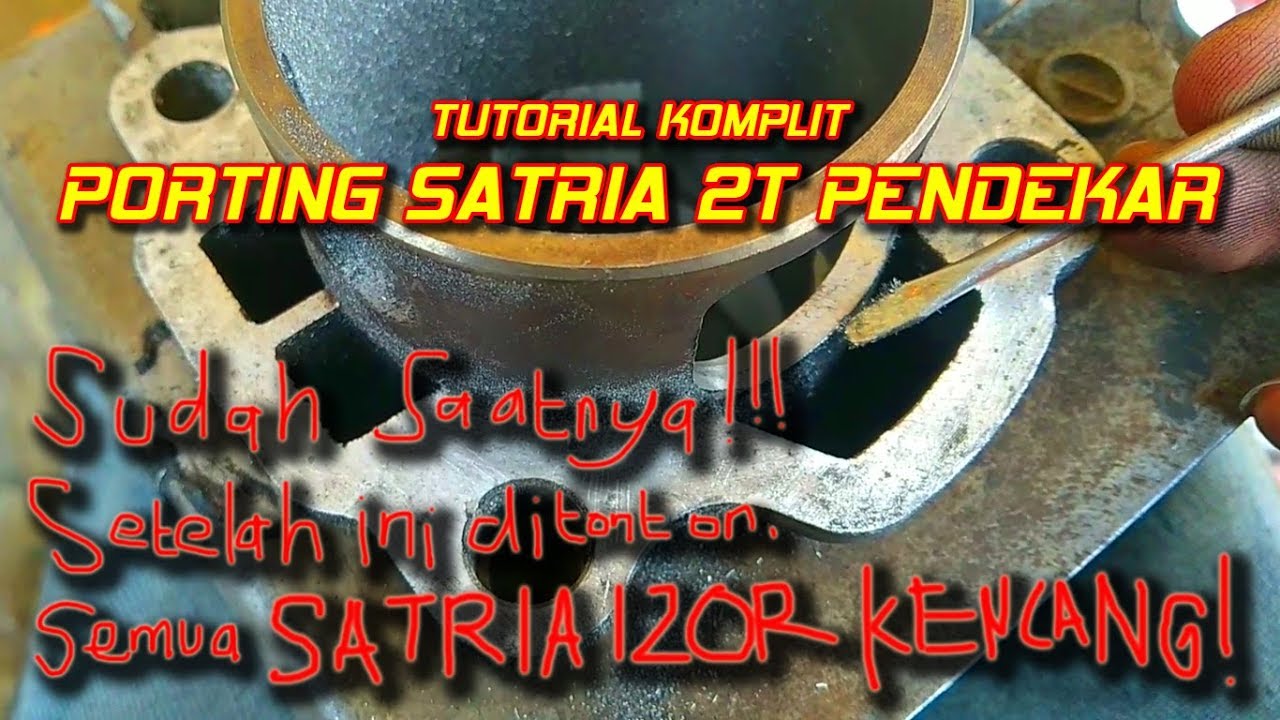 Tutorial Komplit Porting Satria Hiu Lumba Agar Lebih Kencang Bertenaga || Aji VAS