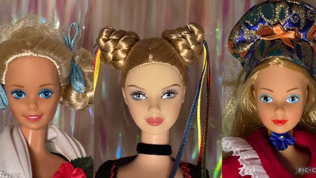 German Barbies - Dolls of the World 1986, 1994 and Oktoberfest Barbie ADULT COLLECTOR
