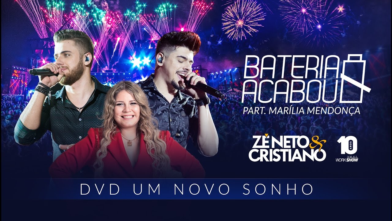 Z&eacute; Neto e Cristiano - BATERIA ACABOU part. Mar&iacute;lia Mendon&ccedil;a - DVD Um Novo Sonho