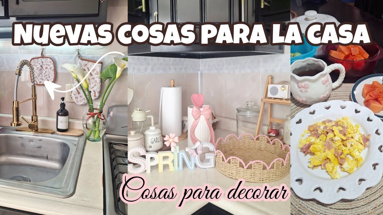 🏡 ASI SON MIS DÍAS EN EL HOGAR/COSAS NUEVAS PARA DECORAR 💓