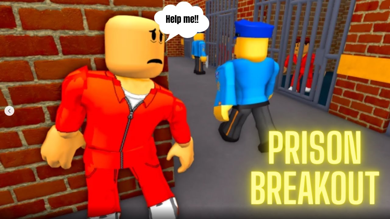 EPIC PRISON BREAKOUT in Roblox Gameplay Full Walkthrough #roblox #obby