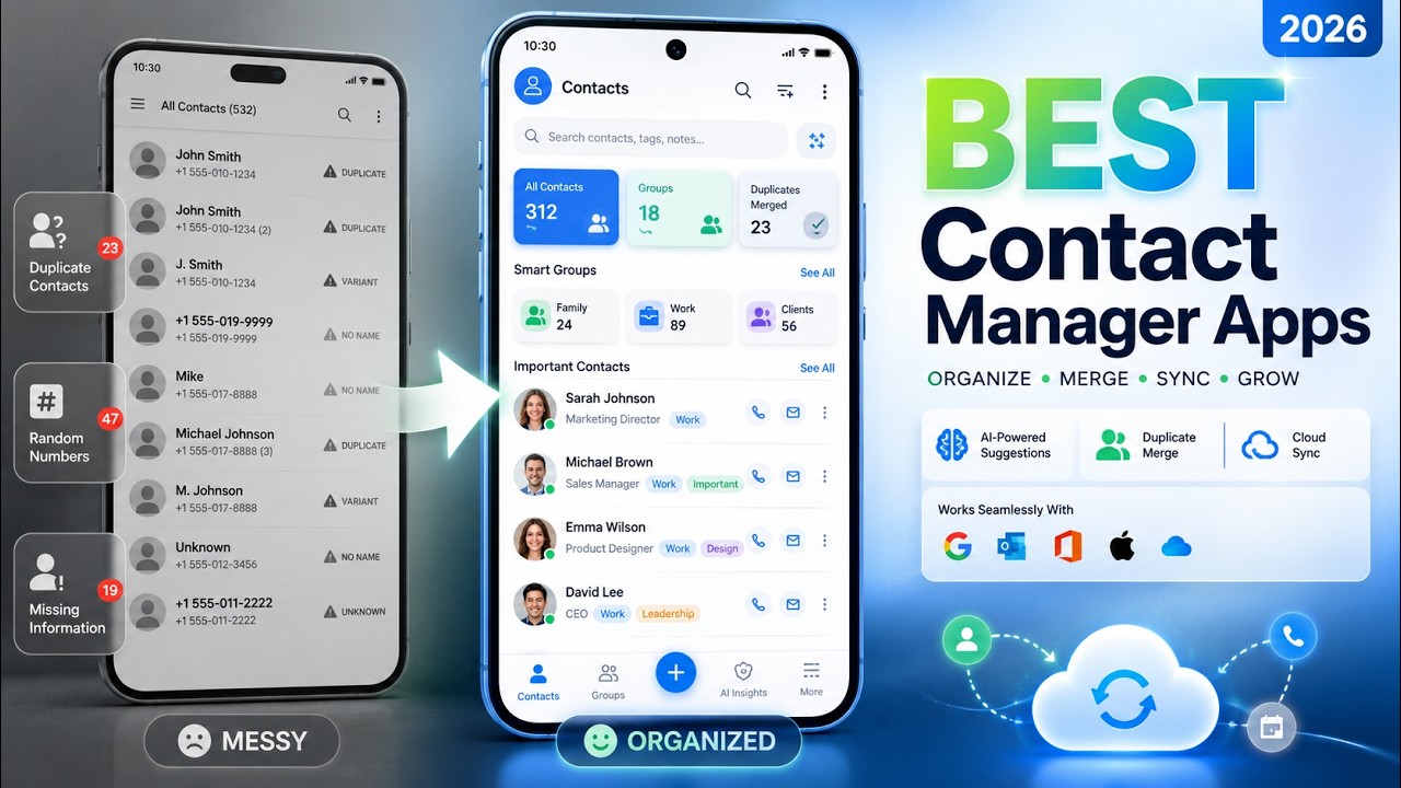 Best Contact Manager Apps for Android Devices in 2025