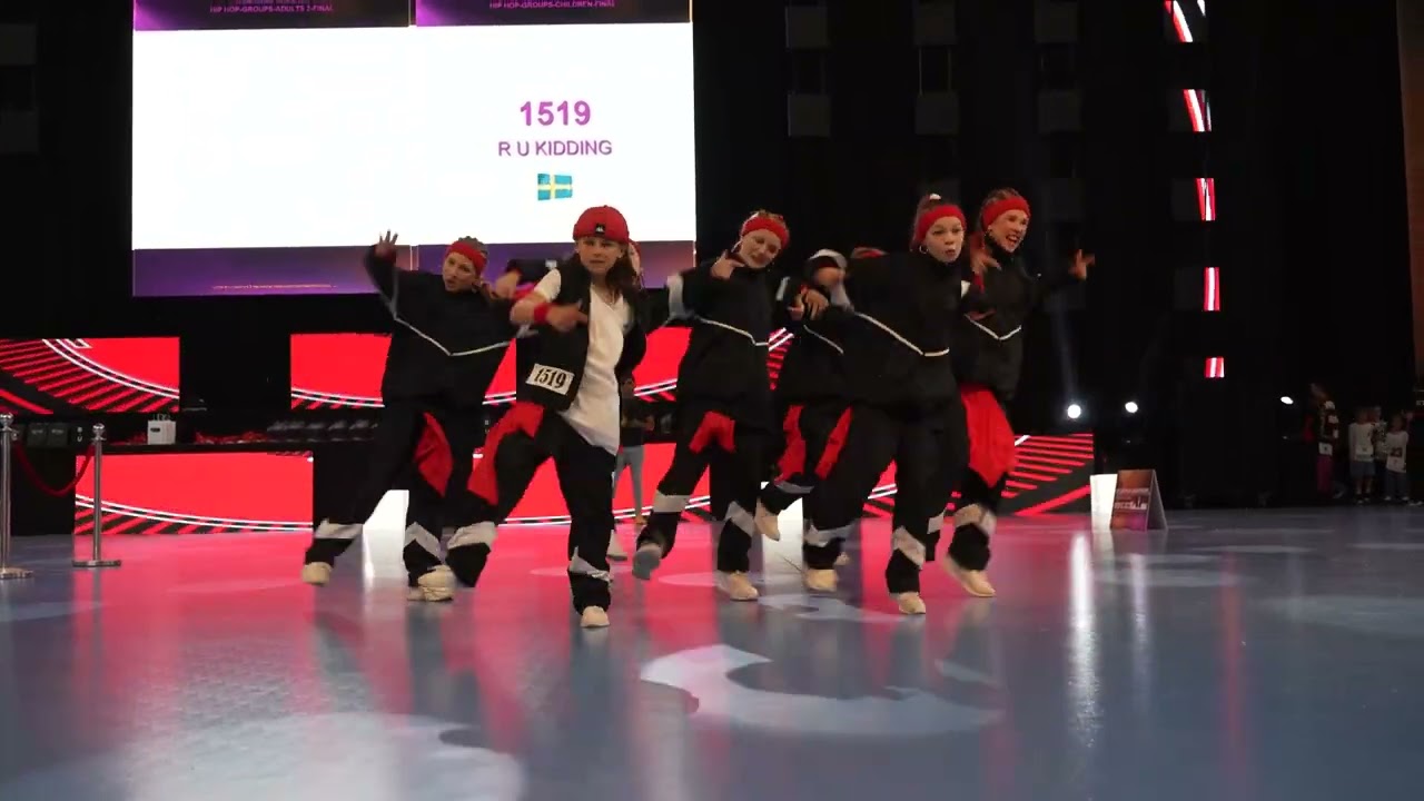 R U KIDDING | SWEDEN | 1st Place | HipHop Groups Children 2023