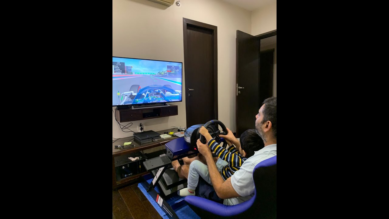 Sim Racing can also lead to some quality family time