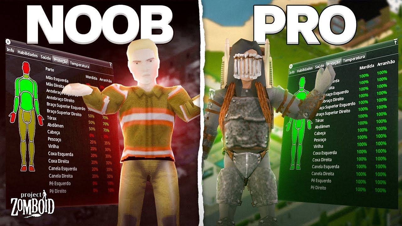 Como Upar Costura e Ficar 100% Protegido no Project Zomboid (Build 42)