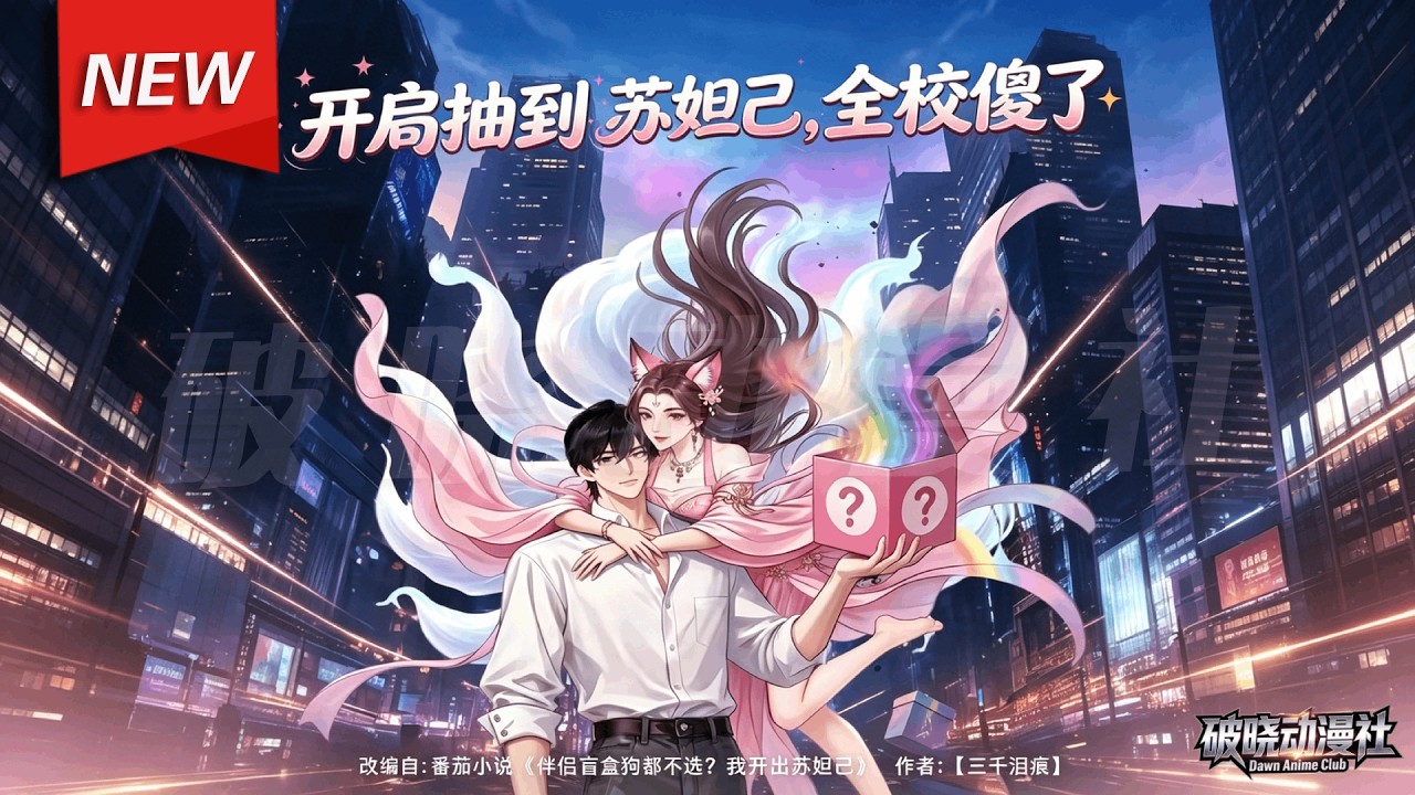 MULTISUB📢新番上线《开局抽到苏妲己，全校傻了》第1~73集丨盲盒求生开局被嘲讽，我凭全知之眼捡漏逆天盲盒，收服绝代妖姬与月神，碾压天骄登顶求生榜！#漫剧 #破晓动漫社