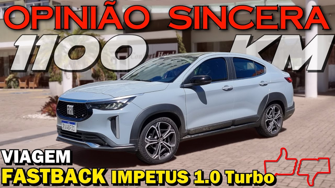 Fiat Fastback Impetus 1.0 turbo - é BOM na estrada? Como é viajar com a família e carregado? Teste
