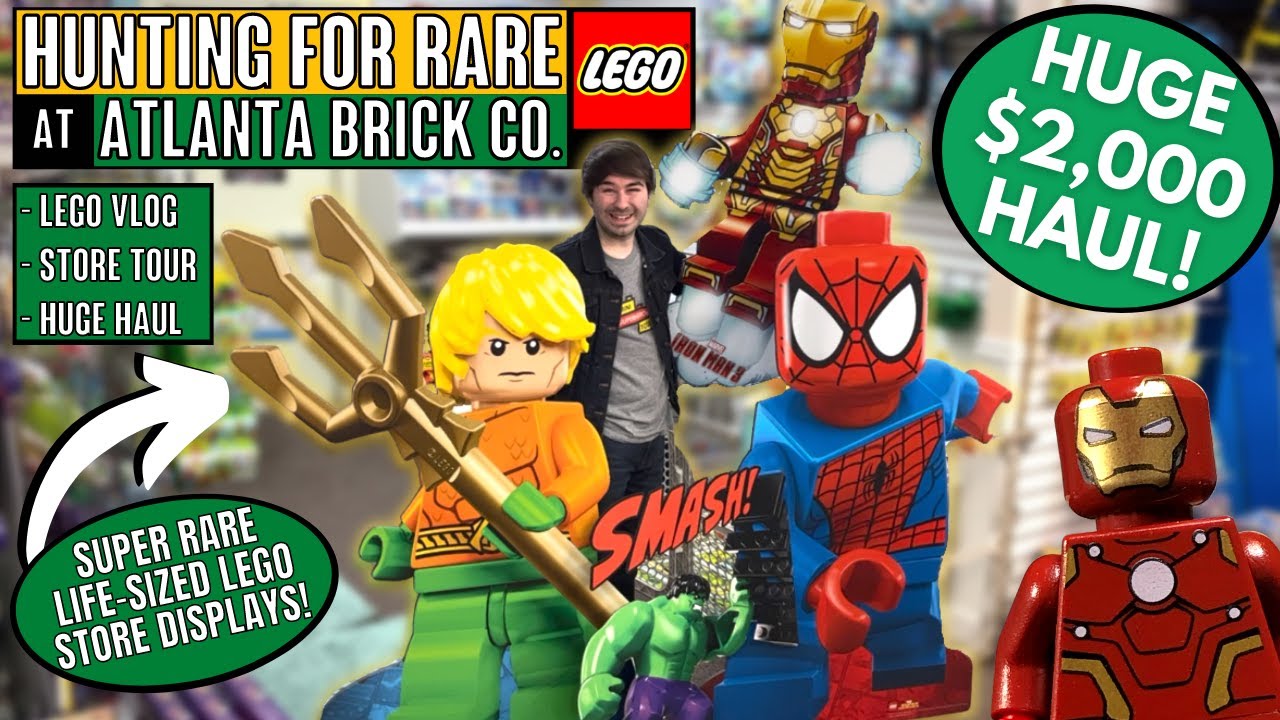 VLOG: Я потратил 2000 долларов в ATLANTA BRICK CO! (ПОЛНЫЙ ТУР ПО МАГАЗИНУ И ЭКСКУРСИЯ)