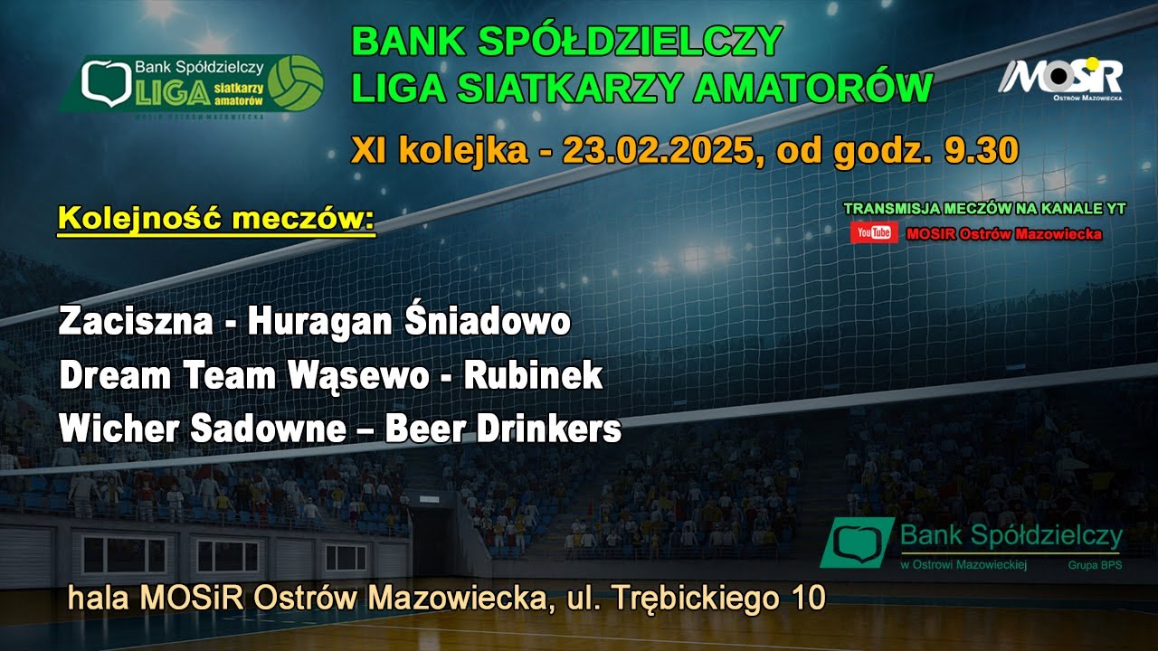 Rozgrywki BSLSA 2024/2025 - XI kolejka