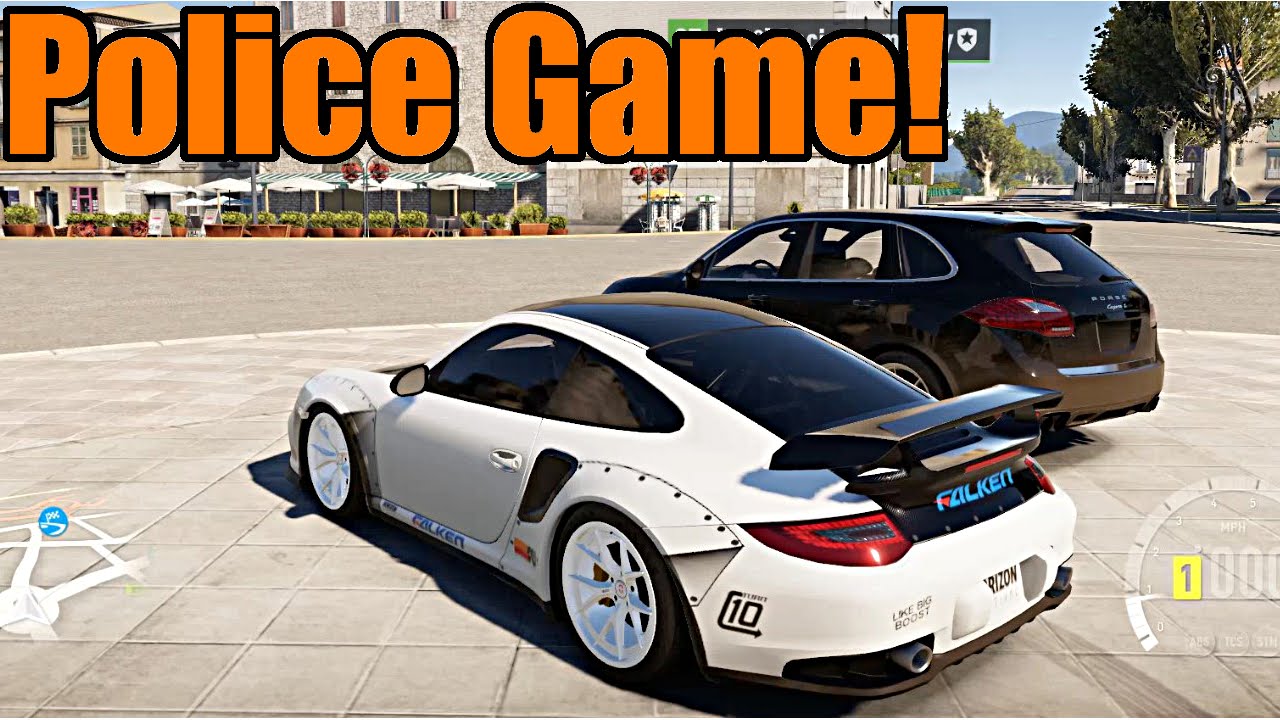 Forza Horizon 2 | Undercover Cop Chase! 911 GT2 vs Cayenne Turbo Cop
