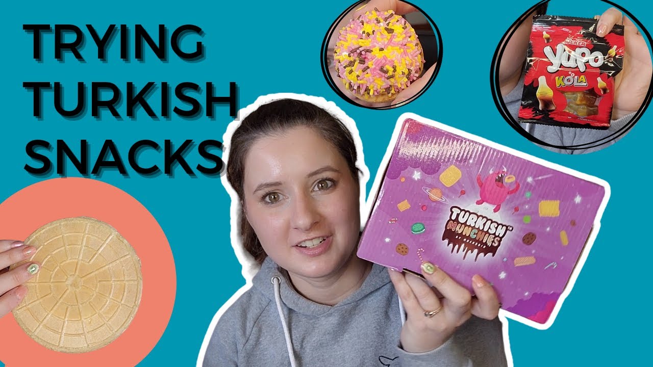 American Trying Turkish Snacks