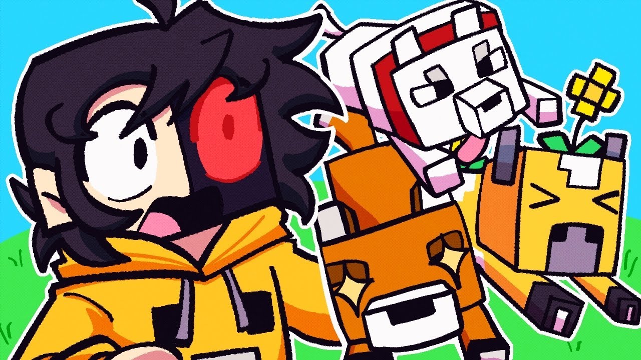 Minecraft But My FRIENDS are ANIMALS!