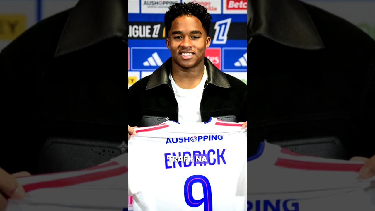 UJAWNIŁ SEKRET FORMY ENDRICKA! #shorts #piłkanożna #endrick #lyon
