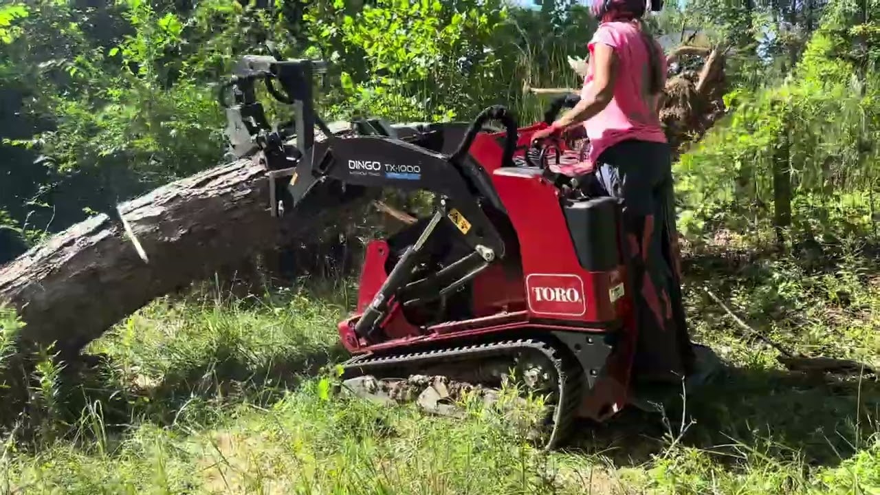 TORO DINGO TX-1000 PUTTING IN WORK