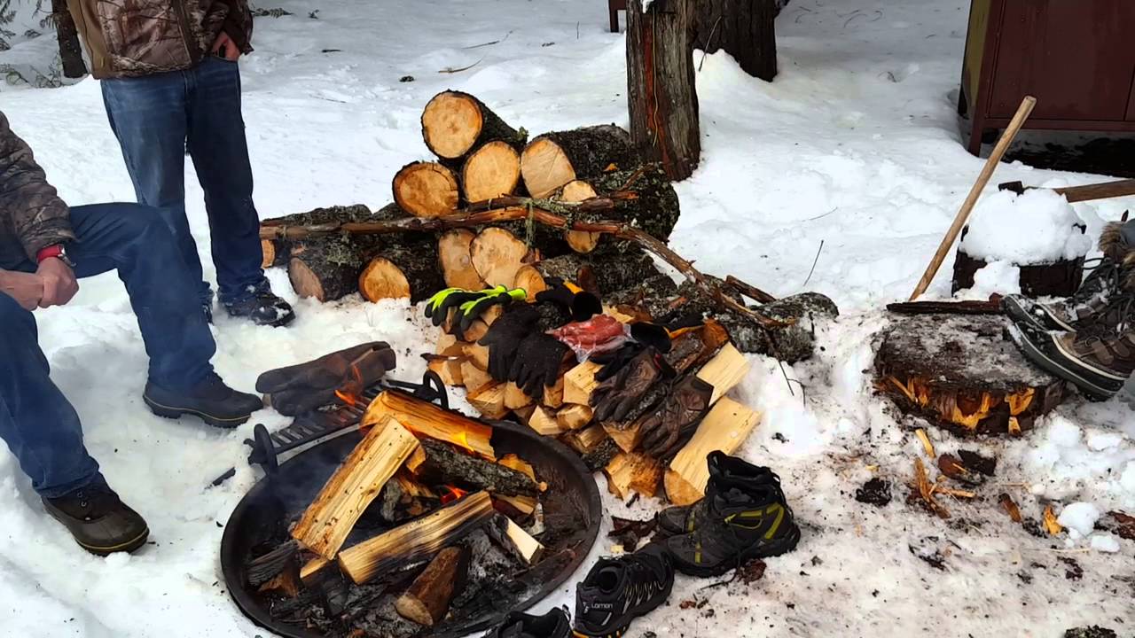 A Winter Canoe adventure