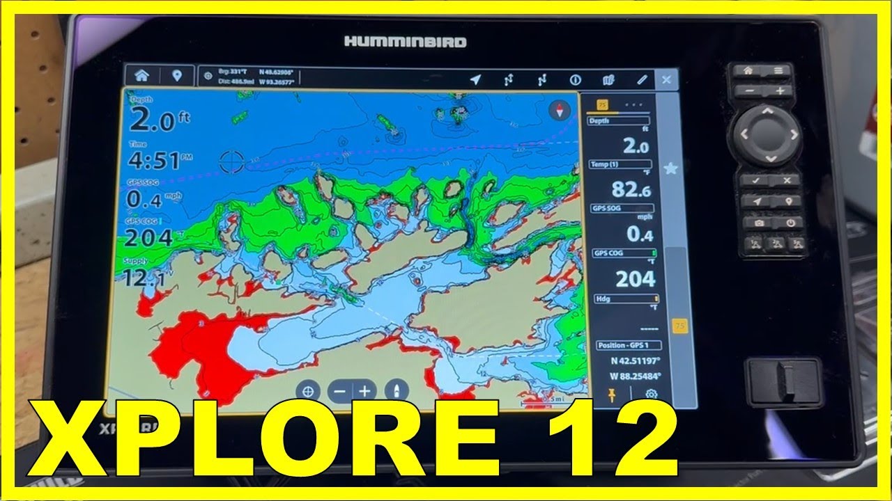 Новый Humminbird XPLORE 12 — первый взгляд