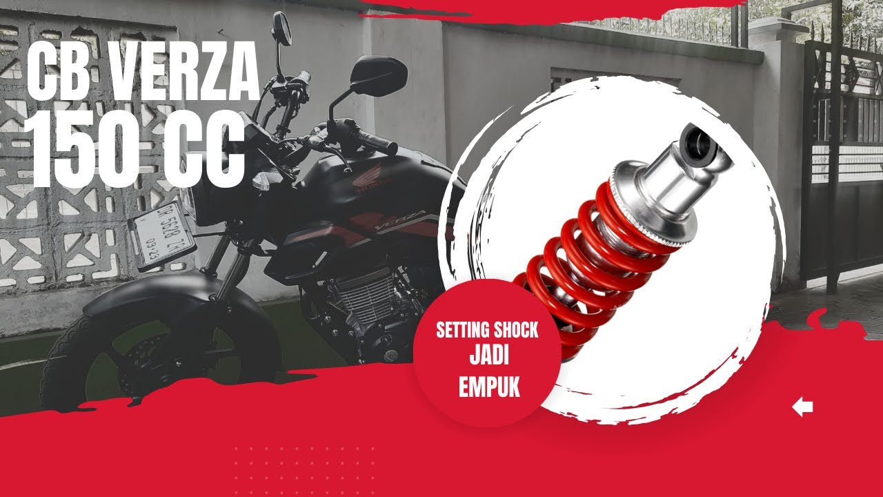 Cara Setting Shock Belakang Honda CB Verza Terbaru 2024 Agar Jadi Empuk dan Enak Dipakai