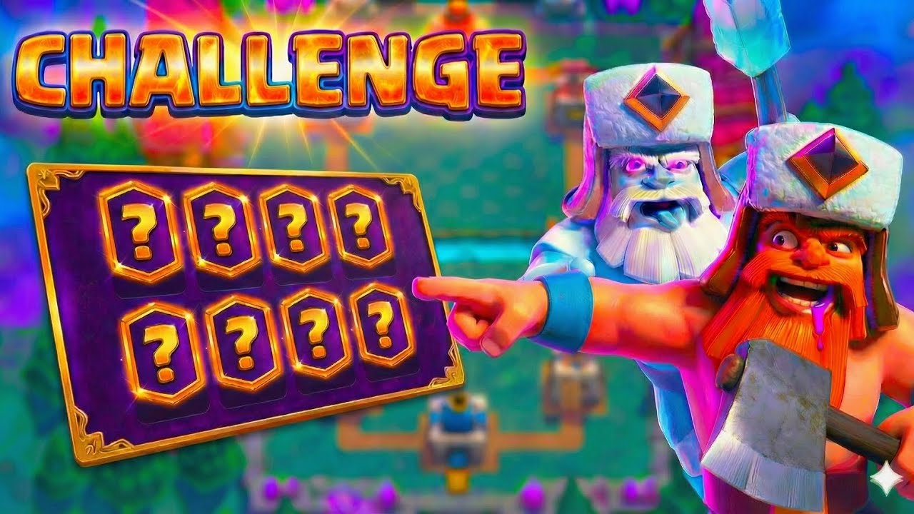 SADECE EFSANEVİ KARTLARLA OYNADIM! #clashroyale 