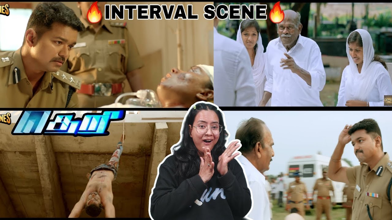 Theri Movie | Mind Blowing Interval Scene Reaction | Thalapathy Vijay | Sadhana Movies Reaction