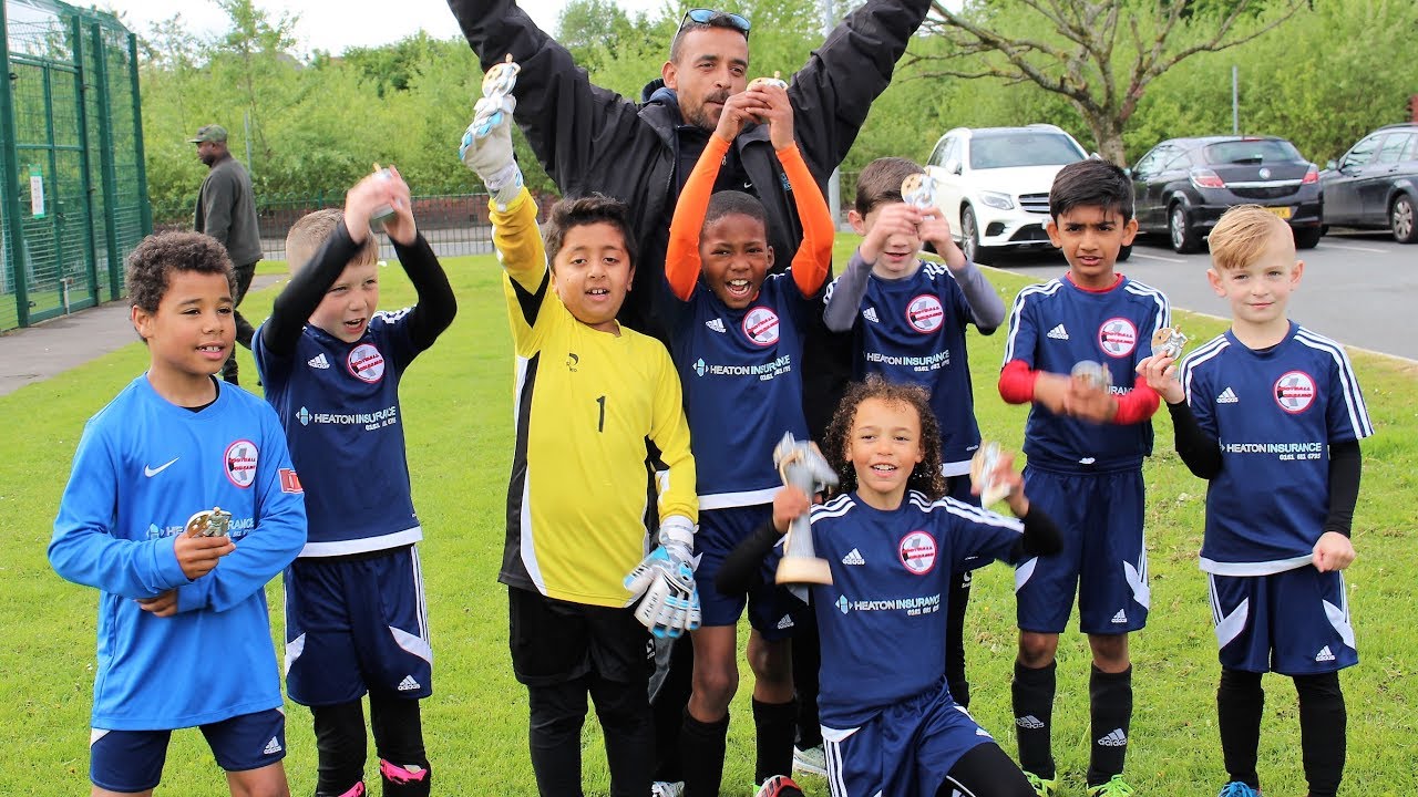 Champions League Winners  Football Dreams Reds U8  v Bury FC U8 Runners Up 21st May 2017