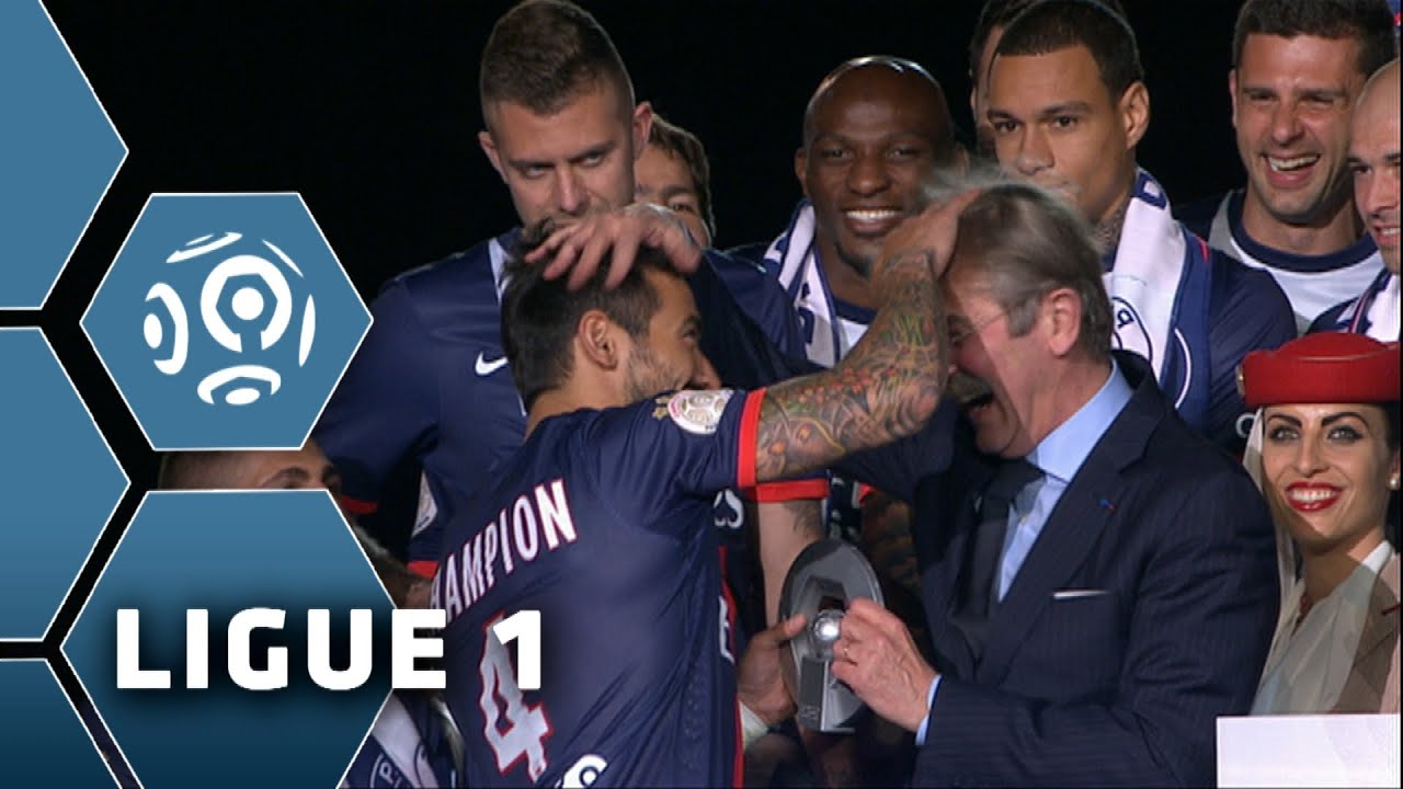 Prise de t&ecirc;te Lavezzi-Thiriez ! - PSG Champion - Ligue 1 - 2013/2014