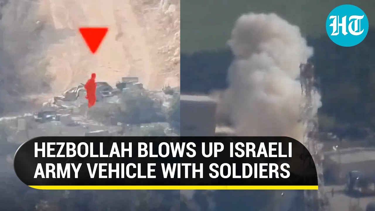 Hezbollah Makes IDF Suffer 'Heavy Losses'; Detonates Israeli Armoured Vehicle With Soldiers