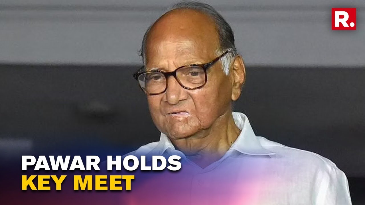 Anil Desai, Congress Netas Arrive At Sharad Pawar's Residence For Key Meet Amid Crisis In MVA