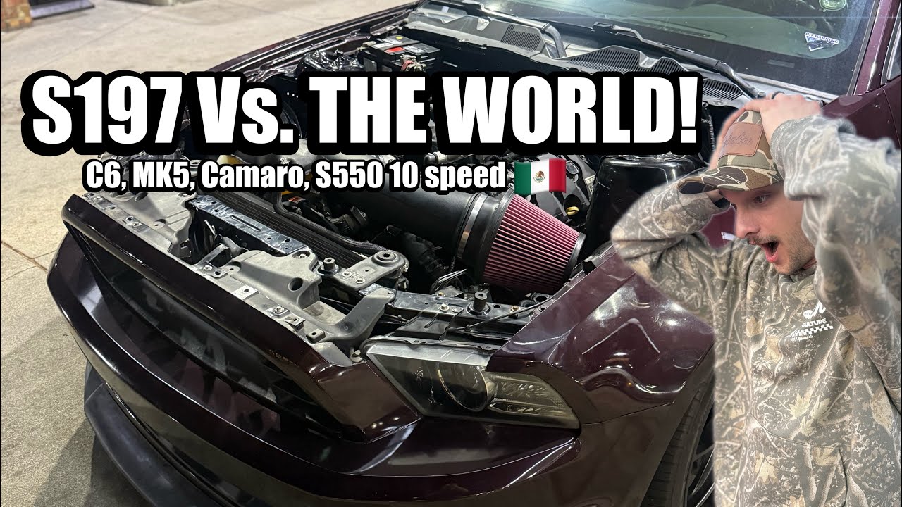 I took my FBO Gen 3 Coyote Swapped S197 Mustang to Mexico! Crazy Races (Supra, Camaro, C6, S550!) 