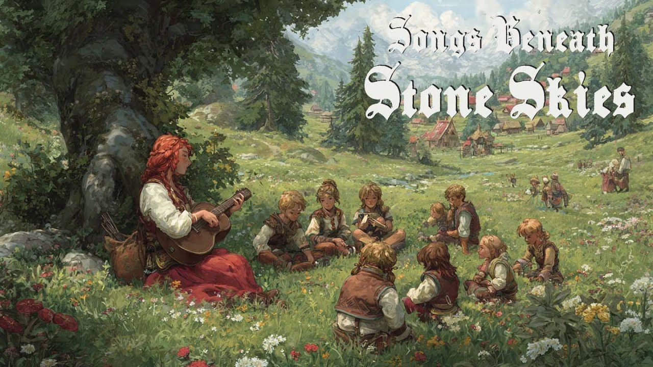 Celtic Fantasy Music - Gentle Elven Valley Filled with Slow Fantasy Melodies / Music for Work