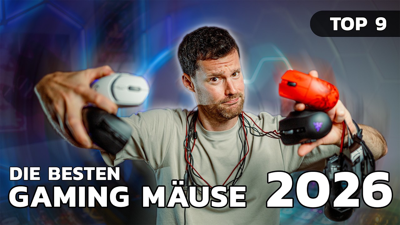 Die besten Gaming-M&auml;use 2026 | TOP 9 | Test, Kaufberatung & Empfehlungen