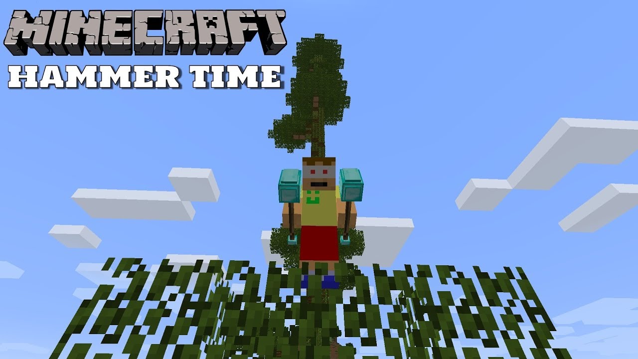 Minecraft: HATALMAS ESZKÖZÖK! - Hammer Time Mod Bemutató