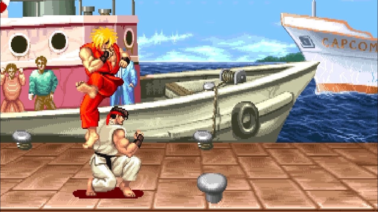 Прохождение игры за Рю | Street Fighter II (Аркада)