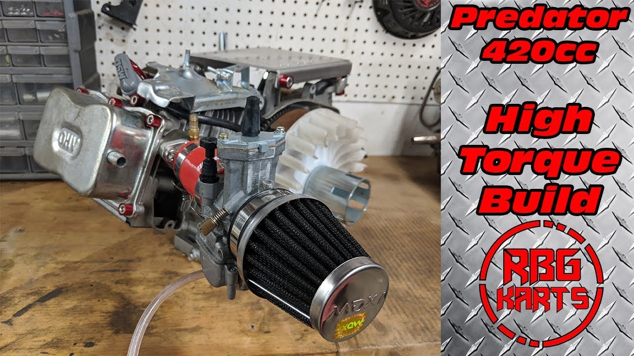 Predator 420cc High Torque Engine Build