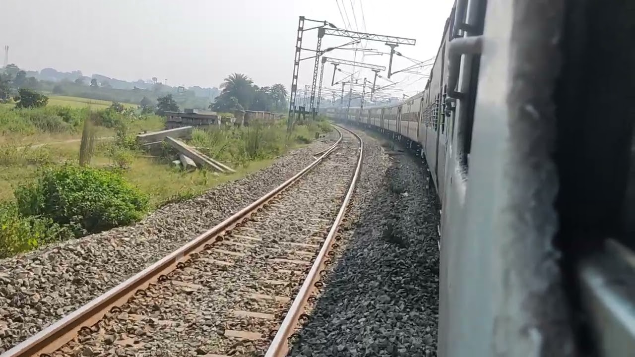 Entering barkakana railway station 