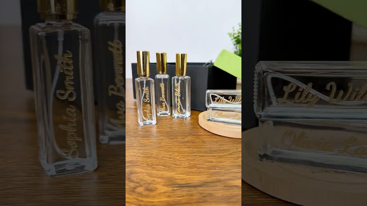 Next-Level Engraving! xTool P2S Transforms a Perfume Bottle into Art!