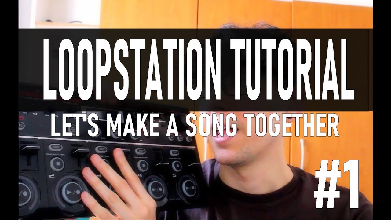 RC505 LOOPSTATION TUTORIAL : Let's make a song together #1 | FREE LOOPSTATION TUTORIAL