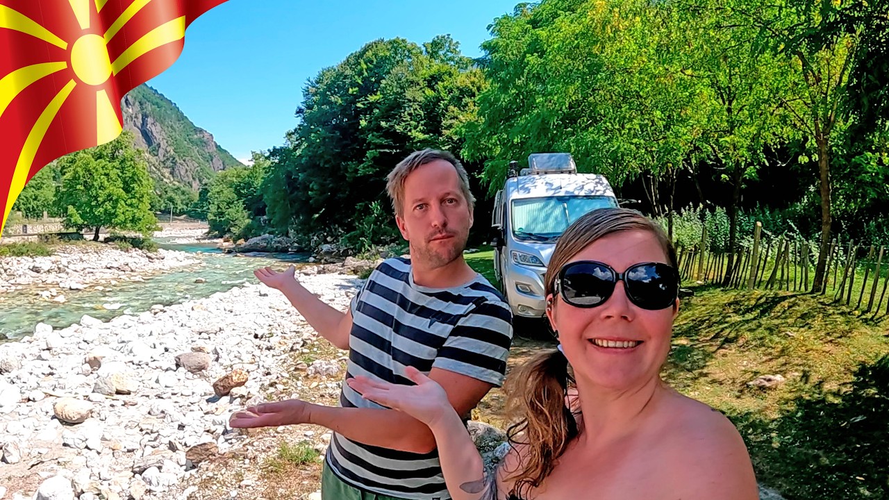 Lake OHRID by CAMPER VAN // Vanlife North Macedonia