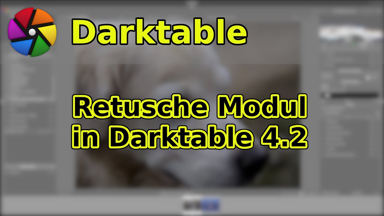 Retusche Modul in Darktable 4.2
