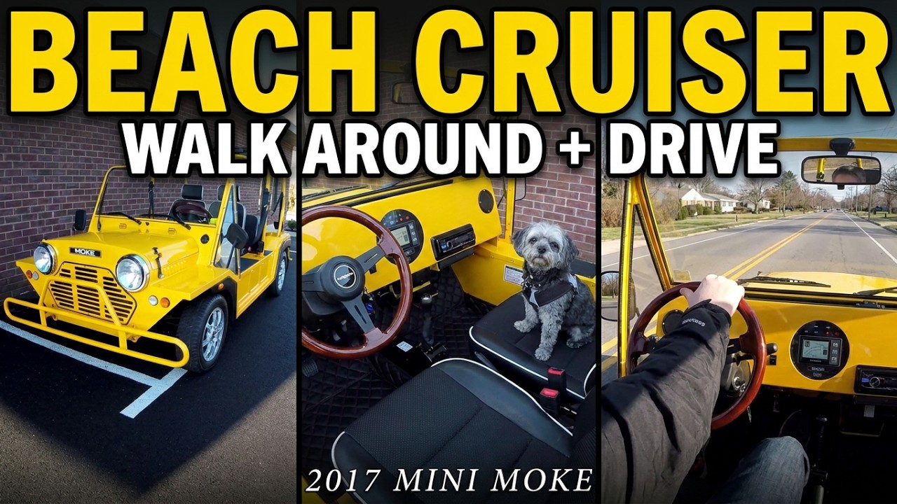 2017 MINI MOKE (e-Moke by ACG) - STREET LEGAL!  | Beach Cruiser