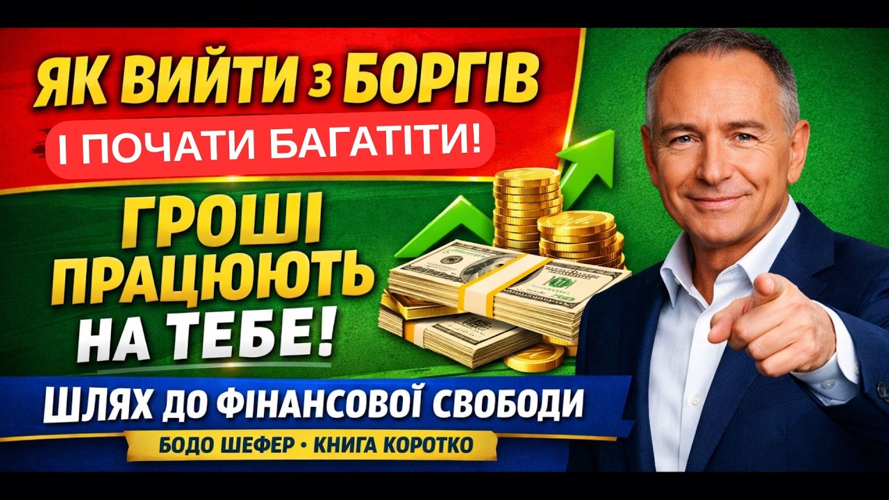 Шлях до фінансової свободи Бодо Шефер Книга коротко Як вийти з боргів і почати багатіти