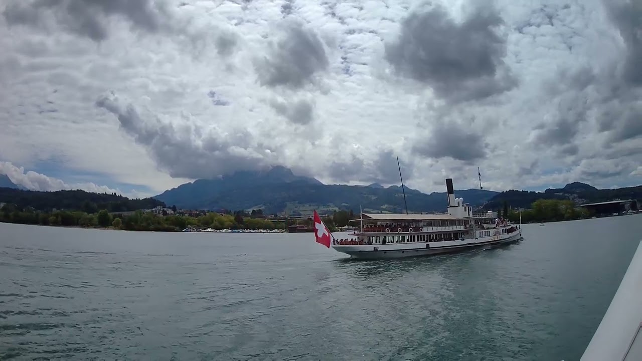 Entspannen auf der musikalische Reise auf dem Vierwaldstättersee | Luzern-Vitznau-Luzer  DS Gallia |