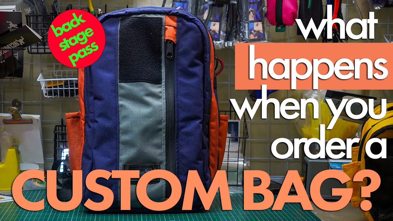 What happens when you order a W?ldcard Custom bag | Greenroom136