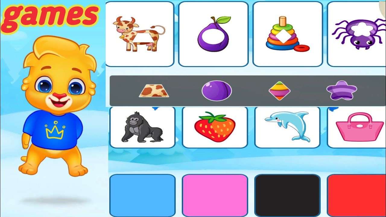Kids Game 🎮 | Shape Matching Challenge | Fun Learning for Kids 😍