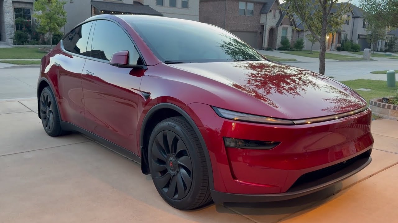 Колпаки на колеса Tesla Model Y в спортивном стиле от EVBASE